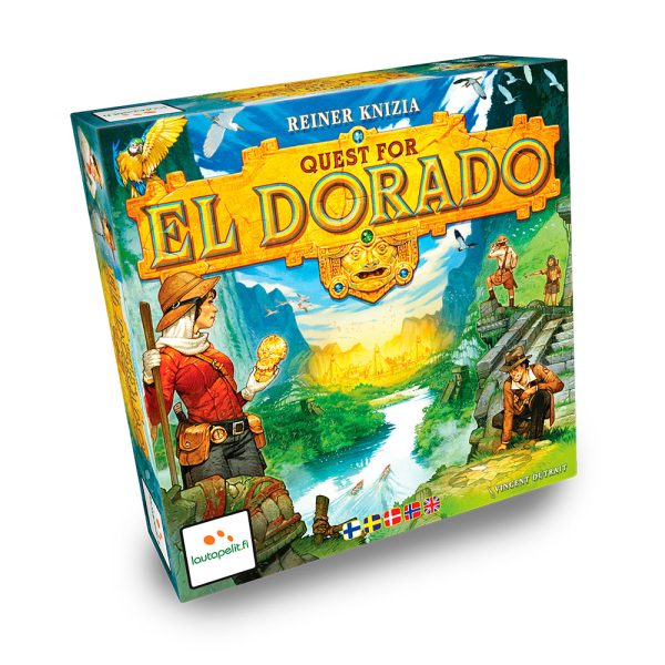Quest for el dorado - braetspil - boernespil - familiespil - strategispil - lad os spille