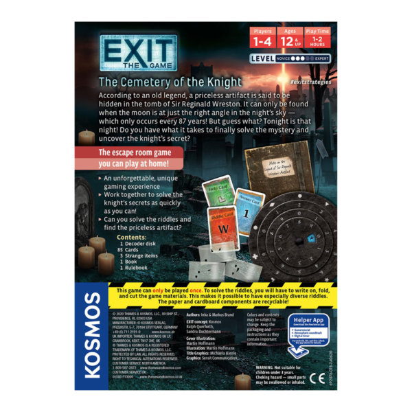 exit the cemetery of the knight - exit the game - mysteriespil (2)