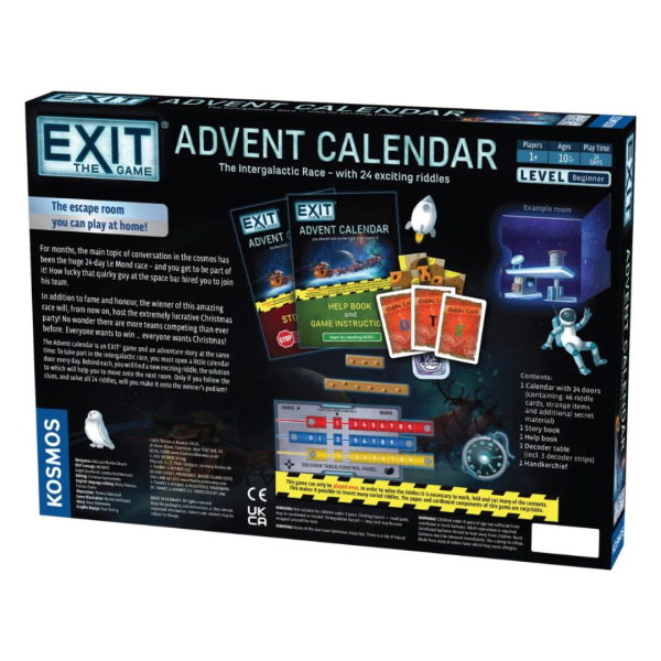EXIT Advent Calender The Intergalactic Race - Exit julekalender - exit the game (3)