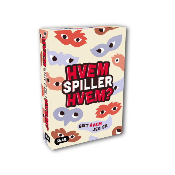 Hvem spille hvem - selskabsspil - snak