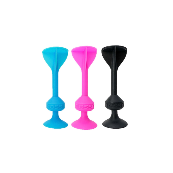 TOSSIT Startpakke Blaa Pink - dart - dartspil - havespil (3)
