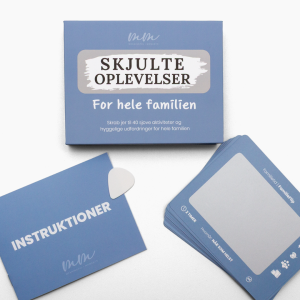 For hele Familien - skrabekort - familieaktiviteter - skjulte oplevelser - meaningful moments - lad-os-spille