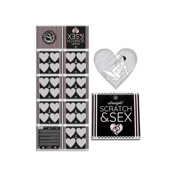 Scratch & Sex - erotiske spil - skrabelodsspil - sex spil