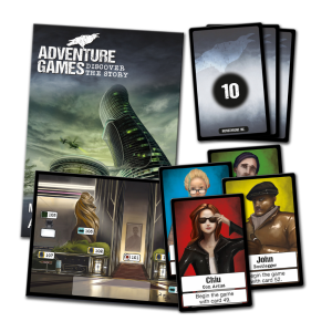 Adventure Games Monochrome - eng - mysteriespil - escaperoom spil