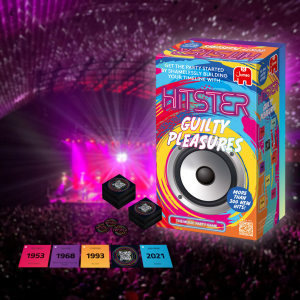 Hitster Guilty Pleasures - Dansk - musikquiz - quizspil