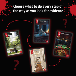 Masters of Crime Vendetta_eng - mysteriespil - escape room spil - voksenspil