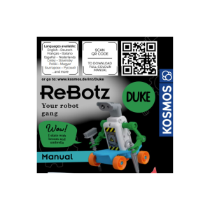 ReBotz - Duke The Skating Robot - legetoej - byggesaet