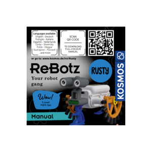 ReBotz - Rusty The Crawling Robot - legetoej - diy legetoej - julegave til boern (2)