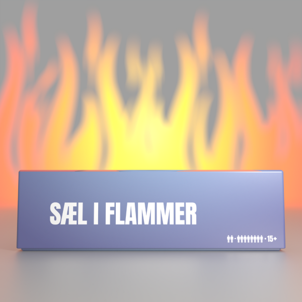 Sael i flammer - voksenspil - festspil - selskabsspil