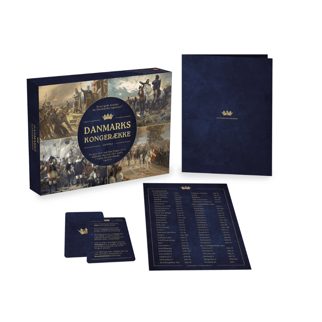 Quizspil om Danmarks kongeraekke (2)