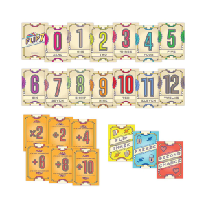 Flip 7 kortspil engelsk - familiespil