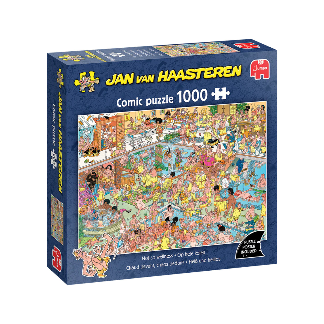 Jan van Haasteren - not so wellness 1000 brikker - puslespil