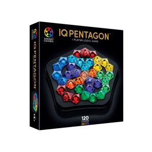 SmartGames IQ Deluxe - Pentagon - hjernevrider og iq spil - solospil (1)