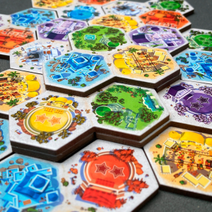 Akropolis - boernespil - familiespil - strategispil