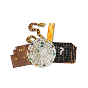 EXIT + PUZZLE The Sacred Temple - exit the game - mysteriespil