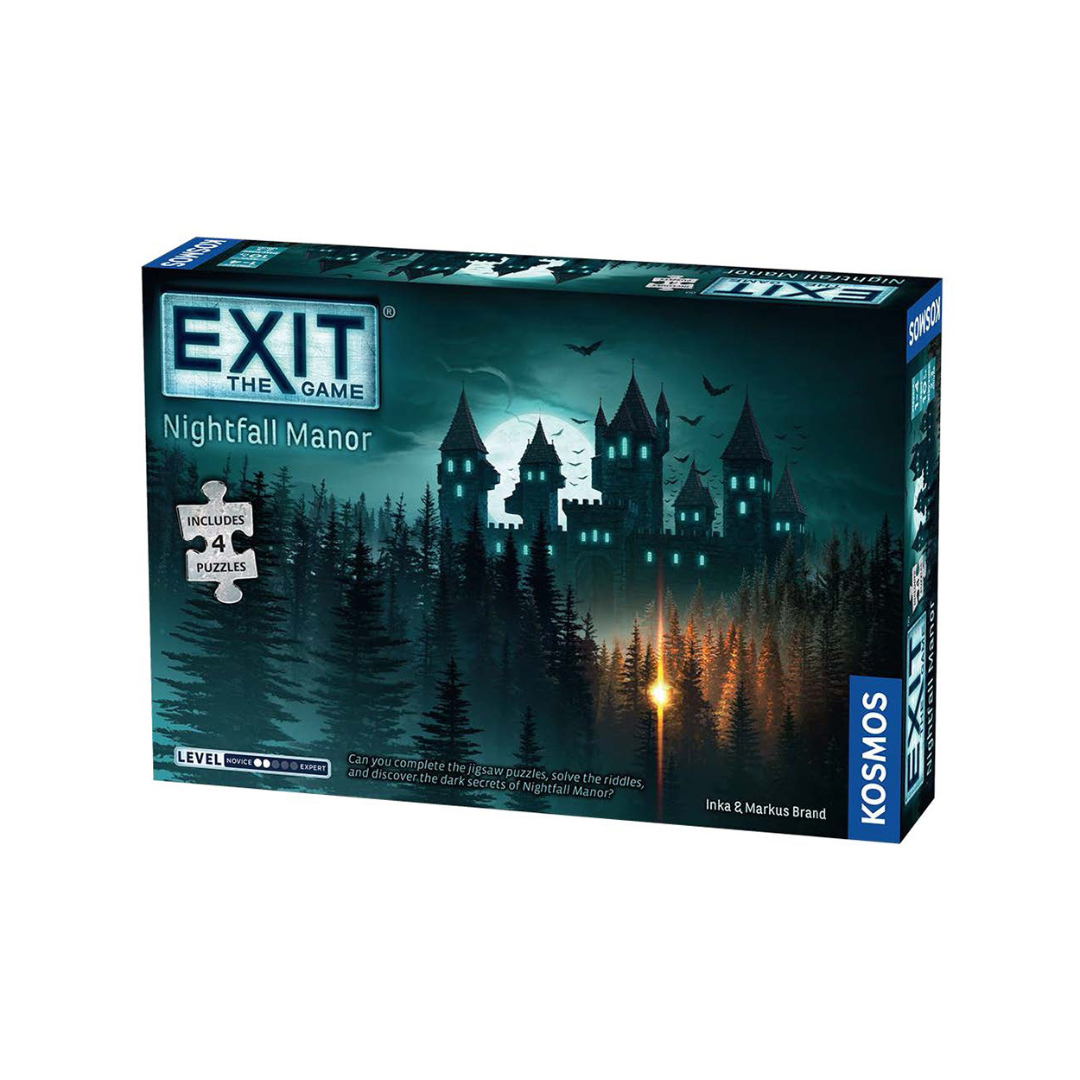 EXIT + Puzzle Nightfall Manor - Exit the game - mysteriespil - escape room spil