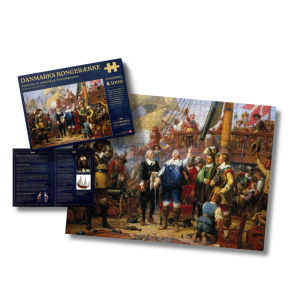 Puslespil - 1000 brikker - Christian 4. ombord på Trefoldigheden (2)