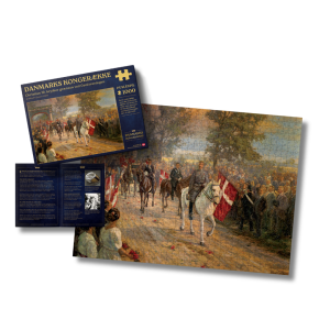 Puslespil - 1000 brikker - Christian 9. med sin familie på Fredensborg Slot (2)