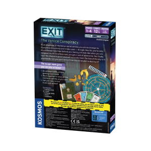 EXIT The Game The Venice Conspiracy – Escape room spil - mysteriespil