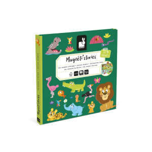 Janod Magnetbog African Animals - magnetboeger - ferieunderholdning - kor selv ferie (1)
