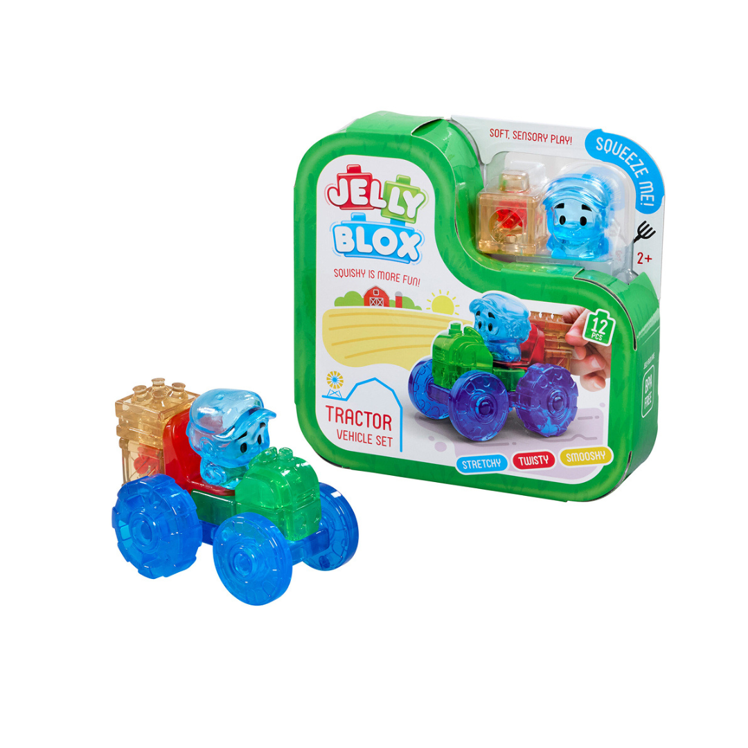 Jelly Blox - Traktor saet - byggeklodser (1)