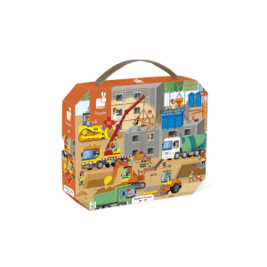 Puslespil til boern - byggeplads - 36 brikker (1)