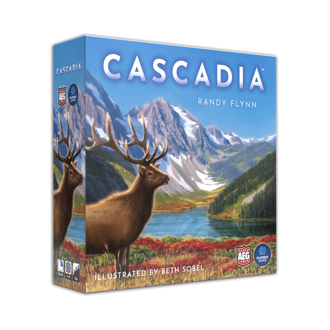 Cascadia braetspil - strategispil - familiespil - solospil - naturspil