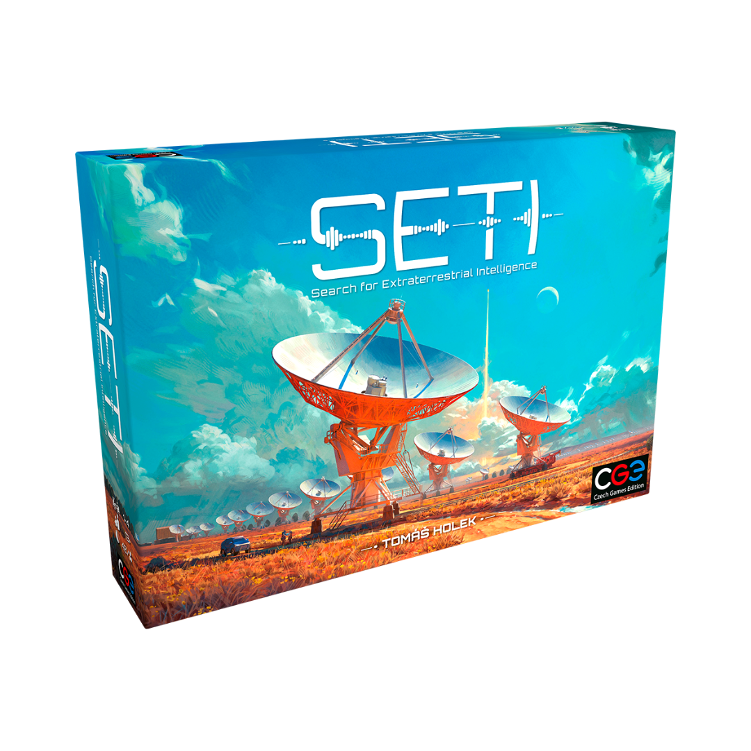 SETI Search for Extraterrestrial Intelligence - braetspil - strategispil
