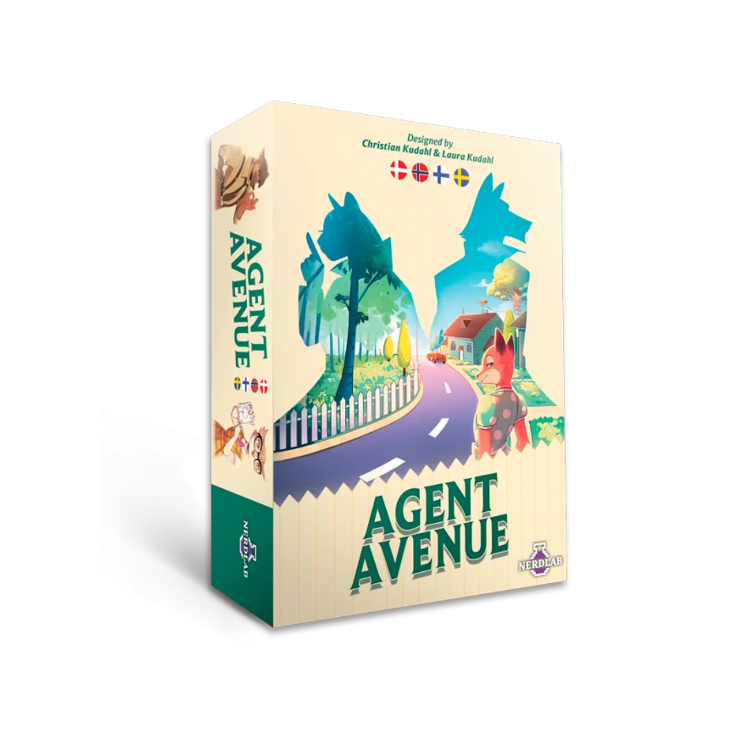Agent Avenue - familiespil - strategispil - kortspil - spil for to personer - selskabsspil - voksenspil (1)