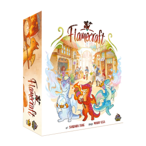 Flamecraft braetspil - familiespil - strategispil - fantasy braetspil - temaspil